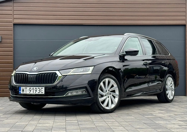 Skoda Octavia cena 105900 przebieg: 52700, rok produkcji 2021 z Bodzentyn małe 562